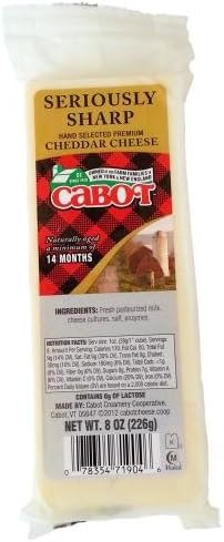 Seriously Sharp Cheddar, 8 oz. (2 pack)