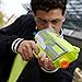 NERF Hyper Impulse-40 Blaster, 30 Nerf Hyper Rounds, Spring-Open Instant Reload Hopper, Up to 110 FPS Velocity, Eyewear Included