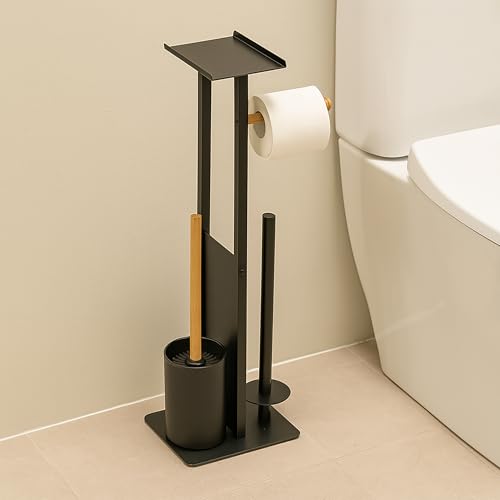 Serviteur WC sans perçage pour optimiser l'espace des toilettes - 3