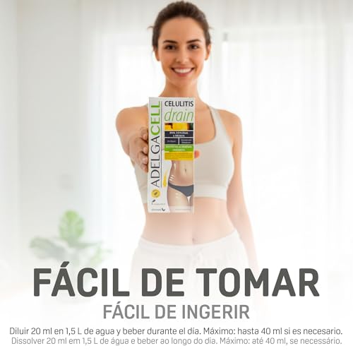 Adelgacell Celulite Drain complément liquide minceur anti-capitons