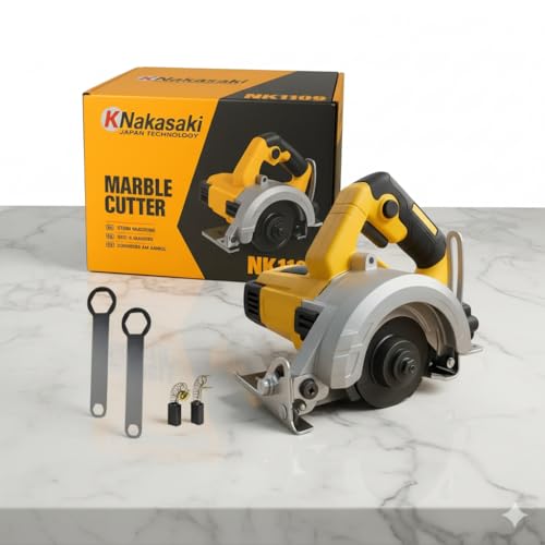 Serra Circular Profissional de Mármore KNakasaki 2000w 110mm 13000rpm (220V)