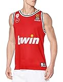 Ajuste deportivo. Gepaworld SA Olympiacos - Camiseta Oficial de competición para Hombre, Rojo, M