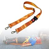 Wirbelsäulengurt für Rückwand, Notfall-Bügelsystem, Ruhigstellgurt mit Schnellverschluss-Schnalle, 182,9 cm L (A, 1)