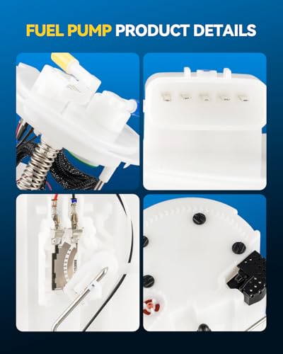 Image of PHILTOP Electric Fuel Pump Assembly FG0986 Replacement for Altima 2007-2013 3.5L 2.5L, Maxima 2009-2014 3.5L, Electric Fuel Pump Module Assembly Kit