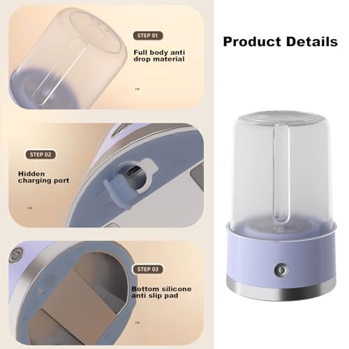 Lavadora portátil inalámbrica recargable de 20x14 cm para ropa de bebé 3