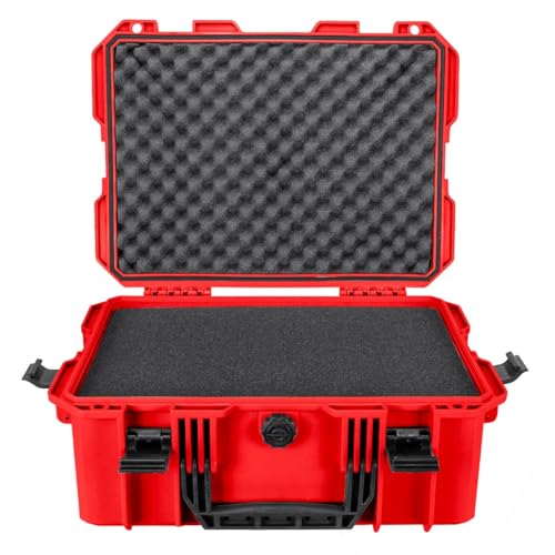 Maleta rígida para cámara Eylar 18" impermeable roja miniatura 2