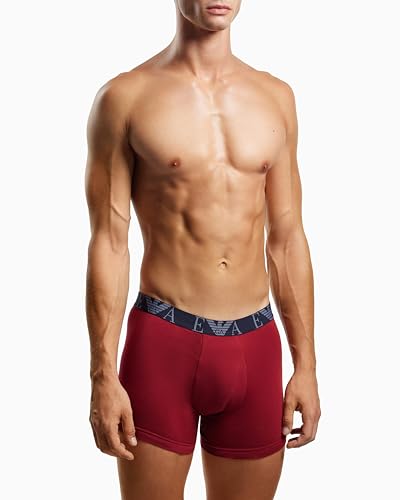 Emporio Armani Men's Bold Monogram 3 Pack Boxer Brief2
