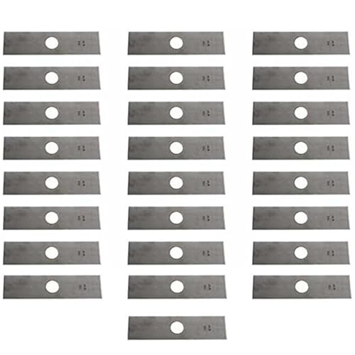 Mr Mower Parts 25-Pack 613223 Edger Blade Set Compatible with Ryobi Echo Stihl Maruyama Green Machine Edger Replaces 720-237-001 4133-713-4101 216062 237001