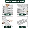 Utopia Home Galvanized Raised Garden Bed, 6 by 2 feet Lightweight Planter Boxes Outdoor with Easy Assembly, Large Garden Bed for Vegetables, Fruits, Flowers, Silver, Pack of 2 #3