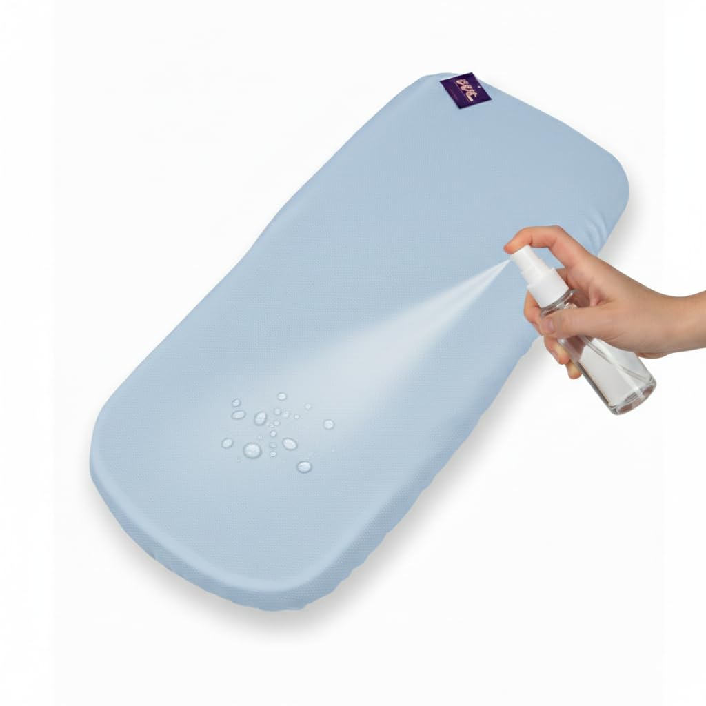 Tititnins® - Sabana Bajera Capazo Impermeable para Inglesina Aptica-Electa | Funda Colchón Protector Cuco Carrito Bebe | ALGODÓN BLCO | 100% Algodón Certificado Oeko-Tex® Organic Cotton — view 7