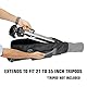 USA Gear Gepolsterte Stativ-Tasche mit erweiterbarem Fach & Zubehör Aufbewahrung. für Hama Einsteiger-Dreibeinstativ Manfrotto Stativ Hähnel SIRUI usw