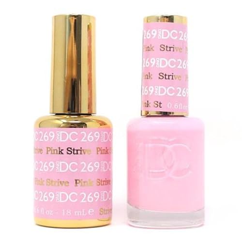 Pink Strive Gel Polish #269 by DND Gel miniatura 1