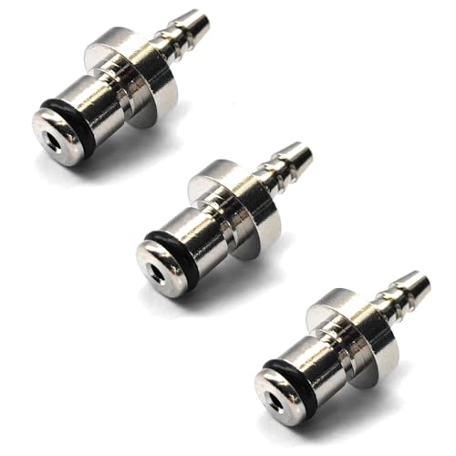 3PCS Metal BP21 NIBP Connectors Compatible with Pace Tech Blood Pressure Monitor, Adapter for Hose