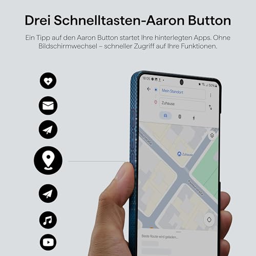 pitaka Ultradünne Hülle für Galaxy S26 Ultra aus Aramidfaser Mondaufgang – Ansicht 4
