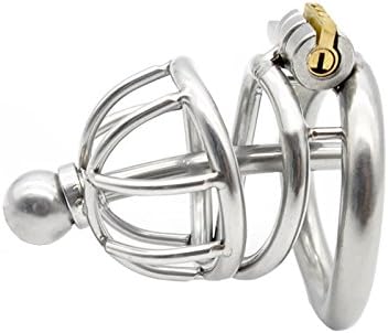 Catheter Stealth Virginity Lock Cock Cage (45mm)