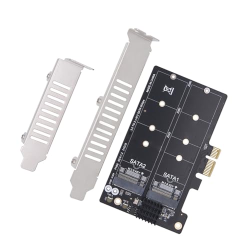 Carte adaptateur PCIE vers double SSD pour extension de PC de bureau - 6