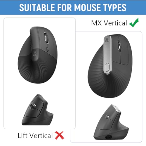 Image of ZORBES Compatible with MX Vertical Mouse Case, EVA Hard Shell Travel Bag | Protective Storage, Scratchproof Surface, Waterproof Design, Soft Plush Liner, Portable Carrying Design for Daily Travel