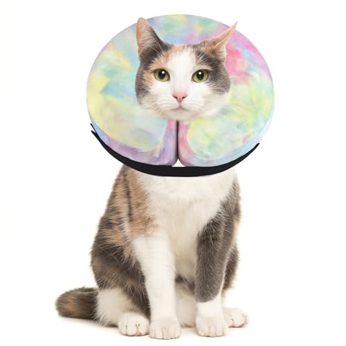 Image of Inflatable Dog Recovery Collar, Dog Cone Collar for After Surgery, Prevent Dogs from Biting & Scratching Wound E-Collars to Help with Healing Soft Pet Recovery Collar Does
