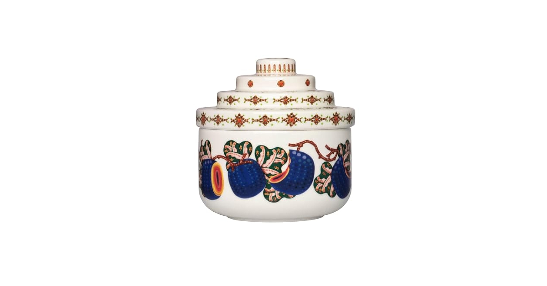 (イッタラ) タイカ サト 蓋付きジャー 新品　145×150mm Amazon｜【正規輸入品】 イッタラ タイカ サト 蓋付きジャー