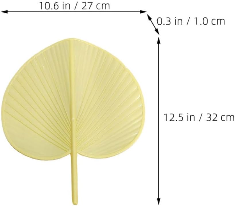 6pcs Lightweight Plastic Manual Fans Small Handheld Chinese Style Fans for Wedding Summer Dancing Photography Prop with Elegant Simple Design in Khaki