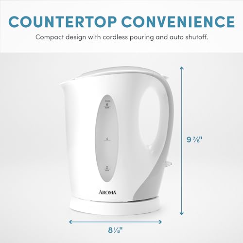AROMA® 1.5L / 6-Cup Electric Tea Kettle - Image 4