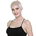 FocusCare Hat Liner,100% Mulberry Silk Chemo Patients Wig Making Accessories Champagne