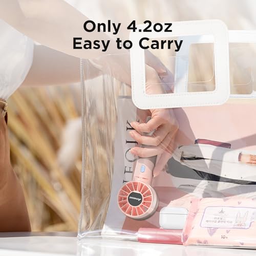 AMACOOL Ventilador turbo portátil portátil, 17 horas de tempo de funcionamento, ventilador pessoal o