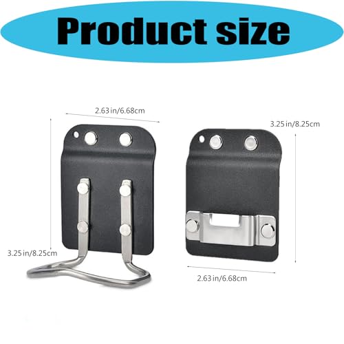 Support de perceuse à percussion avec clip nylon pour ceinture d'outils - 5