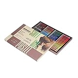 Acouto Ölpastellkreide, Weiche Pastellkreide, 50 Stück, Ölpastellkreide, Weiche, Glänzende Künstlerutensilien für, Lebendige Farben Zum Malen und Graffiti (8548MN)