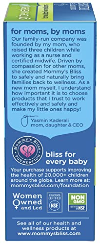 Mommy's Bliss Organic Gripe Water Gel For Newborns, Extra Gentle Gel, Relieves Occasional Stomach Discomfort From Gas, Colic & Fussiness, Easy Administration, Age 2 Weeks +, 0.53 Oz (45 Servings) #TOP5