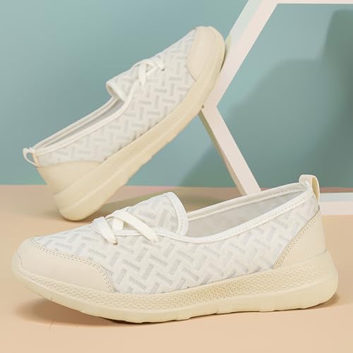 ihinzry Orthopedic Walking Shoes for Women Slip On Lightweight Breathable Non-Slip EVA Sneakers Arch Support Nurse Work Shoes2