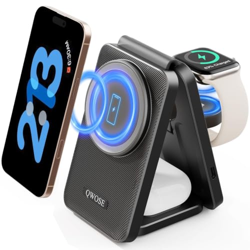 2026-Traveling-Wireless-Fast-Charging-Station-Magnetic-3-in-1-Charger 2026 Traveling Wireless Fast Charging Station Magnetic 3 in 1 Charger - Image 1