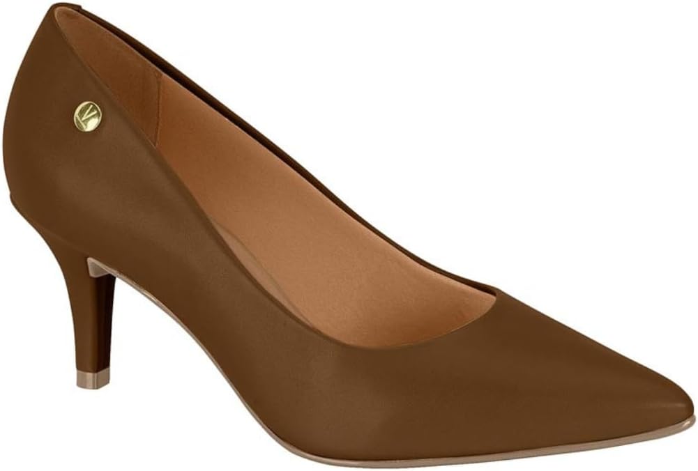 Sapato Scarpin Feminino Vizzano – Salto Baixo Social ConfortávelElegante (BR Adulto Numérico)