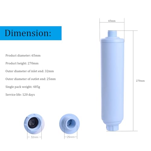 Image of ACA RV Water Filter Uses Multi-Layer Filtering Materials to Greatly Reduce The Odor, Chlorine, and Sediment in Drinking Water, Making It Suitable for Marine RV Garden Kitchens