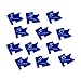 LITKO Cohesion Tokens Numbered 1-6 Compatible with Dux Bellorum, Blue (12)