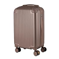 Mala de Bordo em ABS Com 4 Rodas 360 - Roncalli Manaus (Rose)