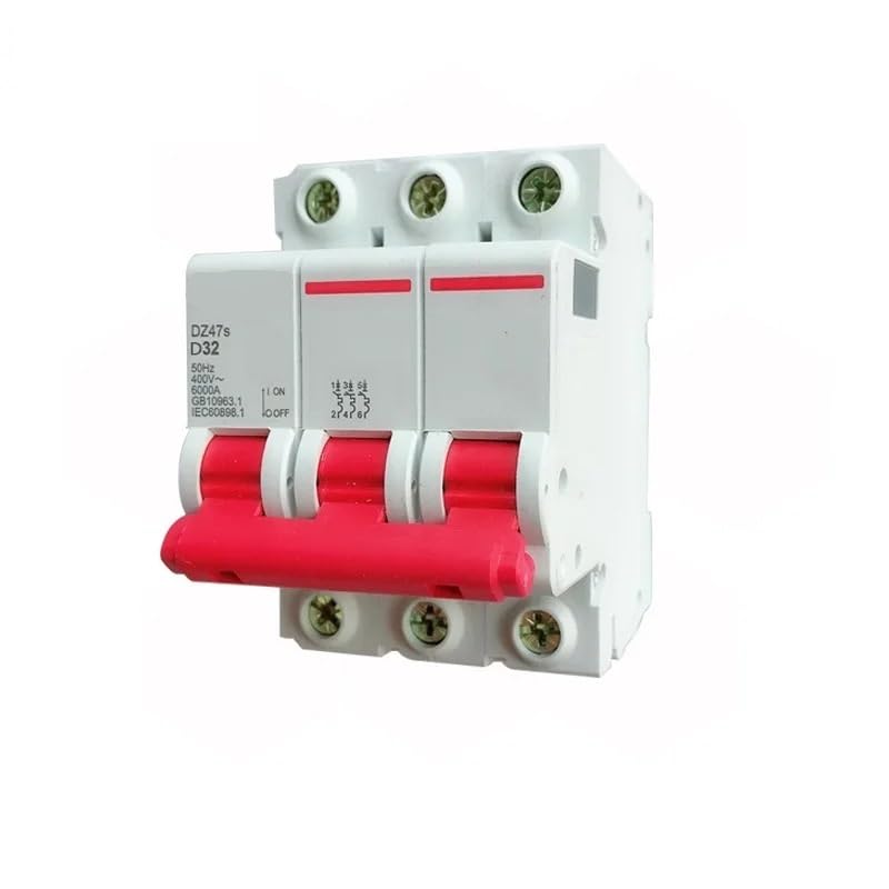 Disjoncteur miniature triphasé type D pour stopper les coupures de courant