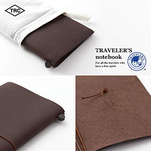 Image of Traveler's Notebook, Regular Size, Brown 13715006