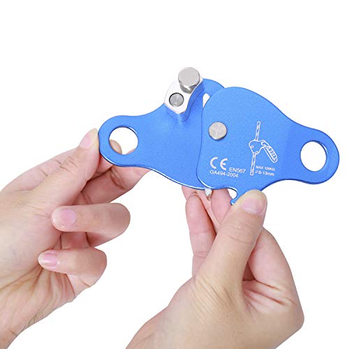 image for Amarine Made Rock Climbing Ascender Fall Arrest Protection Belay Devic
