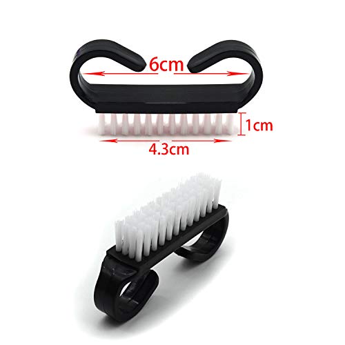 10 STKS Handvat Nagelborstel Nagelborstel Handschrobben, Vingernial Borstel Cleaner voor Tenen en Nagels Mannen Vrouwen… - Afbeelding 3