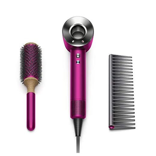 Dyson Supersonic Hair Dryer Limited Edition Gift Set, Fuchsia/Nickel