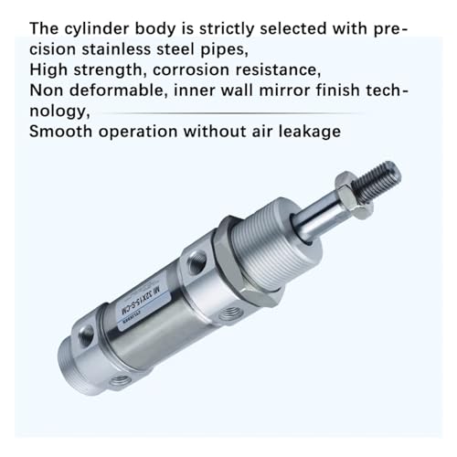 Cylindre pneumatique MI32-200-S micro vérin double effet à queue plate pour mini automate