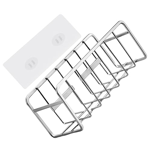 Cabilock Estante De Almacenamiento Inoxidable Guarda Estropajos Fregadero Soporte Esponja Cocina 304 Multifuncional