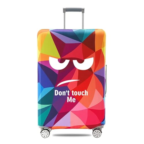 Printing Luggage Protective Cover for 18-32Inch Suitcase Stretch Fabric Covers Trolley Cover Travel Accessories for Luggage, Travelling(Green,26-28inch)