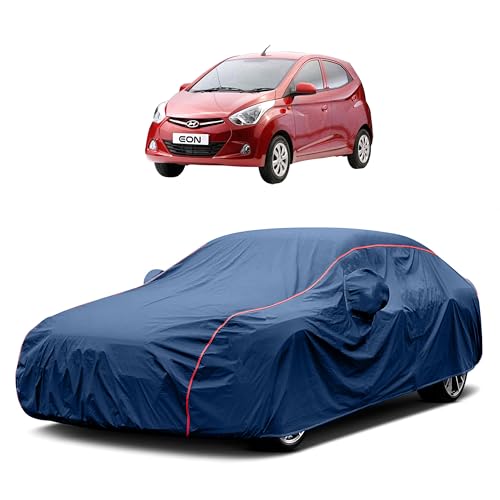 Image of Heavy-Duty Car Cover for Compatible with Hyundai Eon (2011 to 2025 All Models) Deluxe Car Protection Cover ? Waterproof & UV-Resistant All-Season Exterior Protection