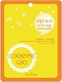 コエンザイムQ10 コラーゲン エッセンス マスク THE CURE シート パック 10枚セット 韓国 コスメ 乾燥肌 オイリー肌 混合肌