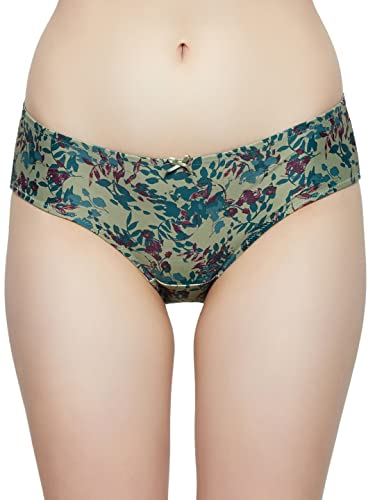 Image of Triumph Fashion Midi Bra for Women Floral Print Medium Coverage| Soft Touch Microfiber Midi Panty My Flower Minimizer Series Comfortable Lingerie Sophisticated Everyday Underwear Pack of 1