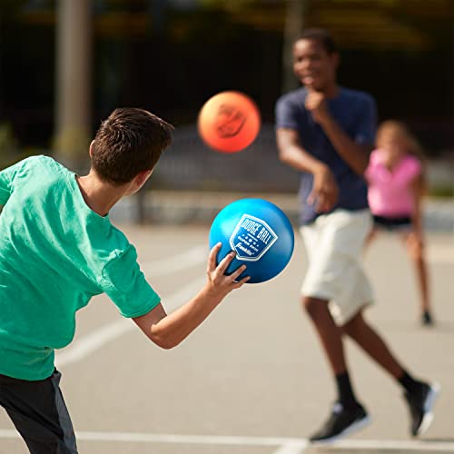 Franklin Sports Dodgeball Ball Set – Superskin-Coated Foam Balls For Playground Games – Small Dodgeballs For Gymnasium Games – 7" Diameter Easy-Grip Foam Balls – Won’t Shred Or Tear For Hours Of Fun #TOP6