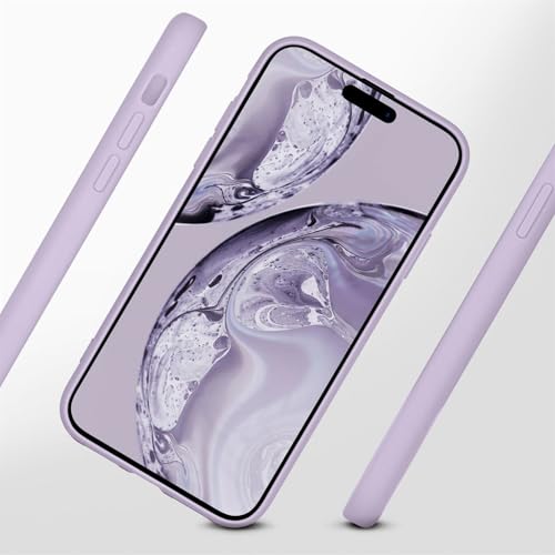 Coque souple pour iPhone 14 Pro Max silicone protection camera ecran violet - 2