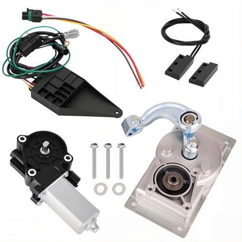 Sobalai RV Step Motor Conversion Kit for A Curved Linkage Compatible with Kwikee 22 23 28A 30 32 33 34 35 36 38 40 Series Steps 379160 909510000 379147